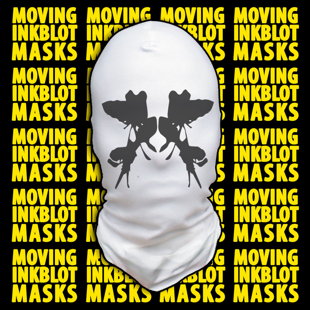 Moving Inkblot Masks - Masks that reacts to the heat of your breath ...